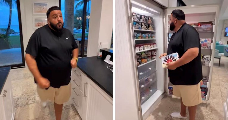 Ljudi su ljubomorni na DJ Khaleda zbog njegovog - zamrzivača 🤨