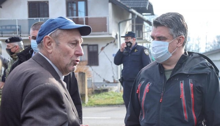 Milanović u Petrinji i Glini: Ljudi su preplašeni i očajni