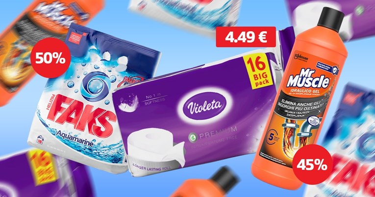 Trgovci su prepolovili cijene proizvoda za kućanstvo