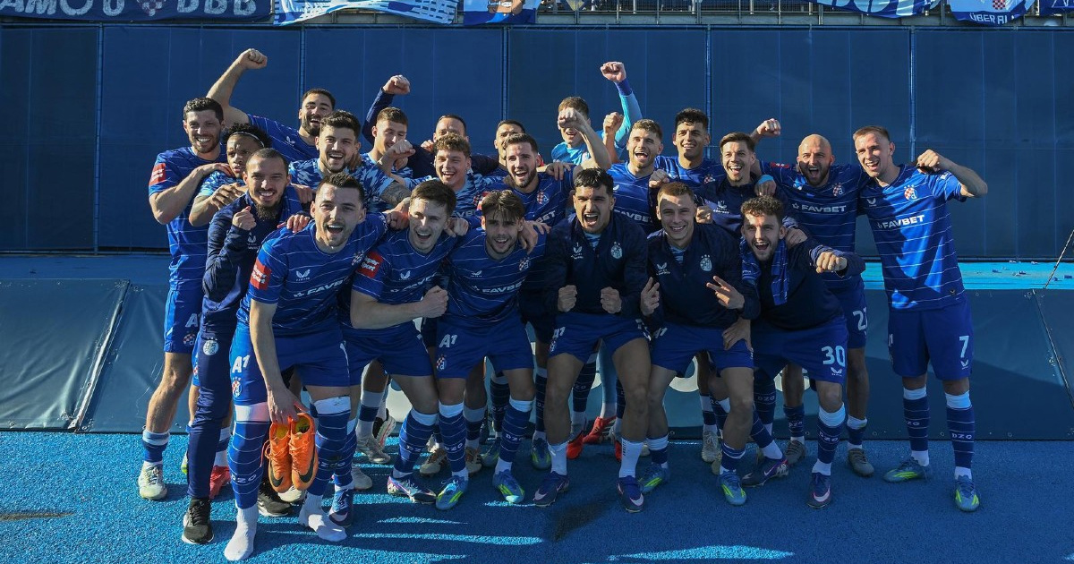 Dinamo je prvak Hrvatske