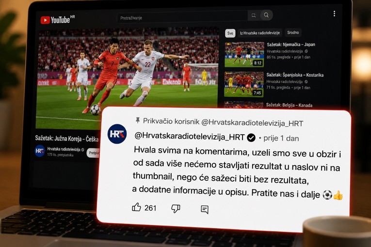 HRT poslušao navijače i promijenio način objave sažetaka SP-a