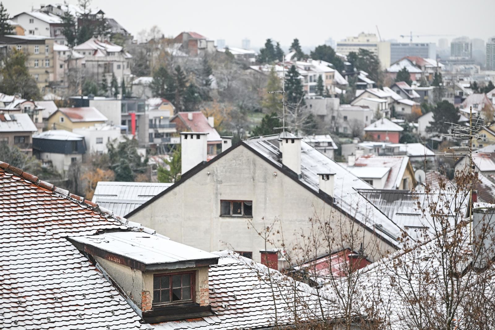 U srijedu moguć snijeg. Čak i u Zagrebu