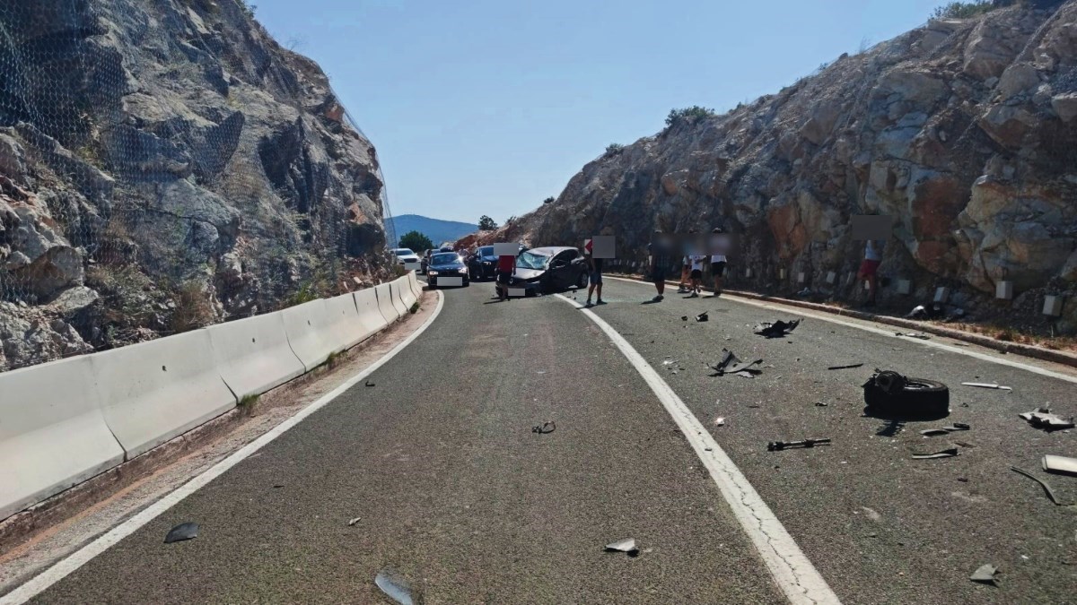 Prometna nesreća kod Slanog, jedna osoba ozlijeđena