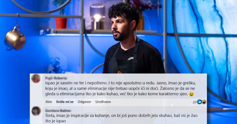 Ne prestaju reakcije gledatelja na prvo ispadanje u MasterChefu: "Nepravedno"