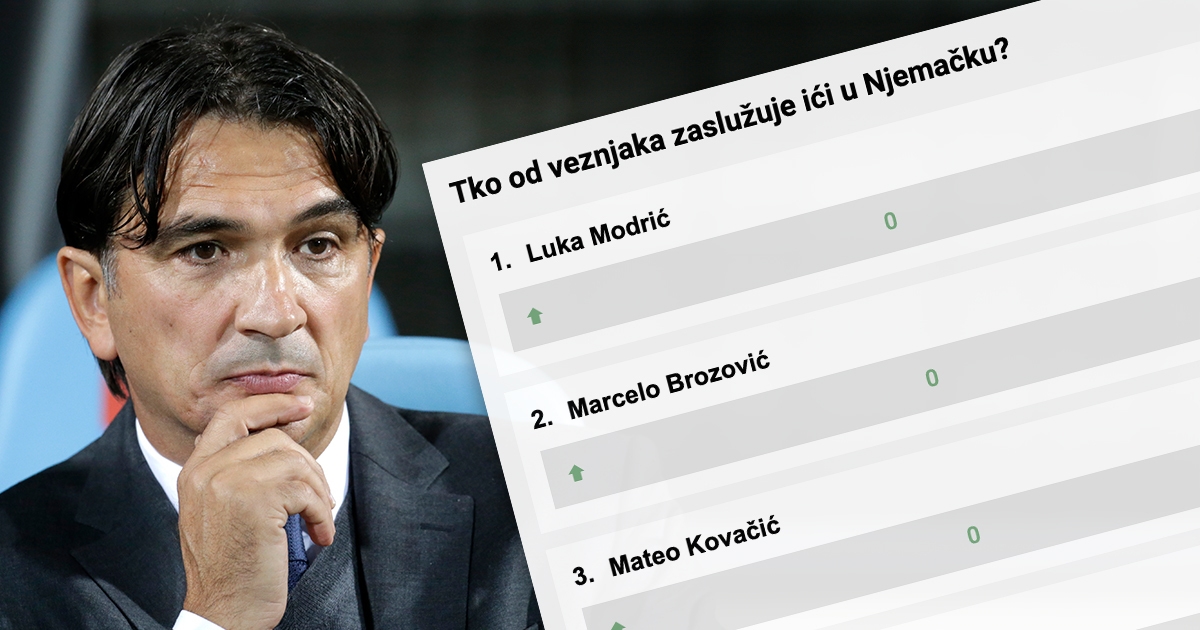 ANKETA Koji reprezentativci zaslužuju ići na Europsko prvenstvo?