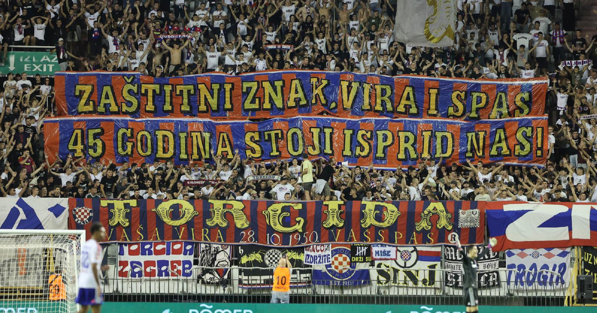 Torcida je protiv Slavena istaknula posebnu poruku. Evo što ona znači