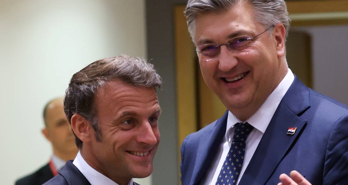 Macron i Plenković: Želimo smirivanje i zaštitu civila, ali uz jasnu osudu Hamasa