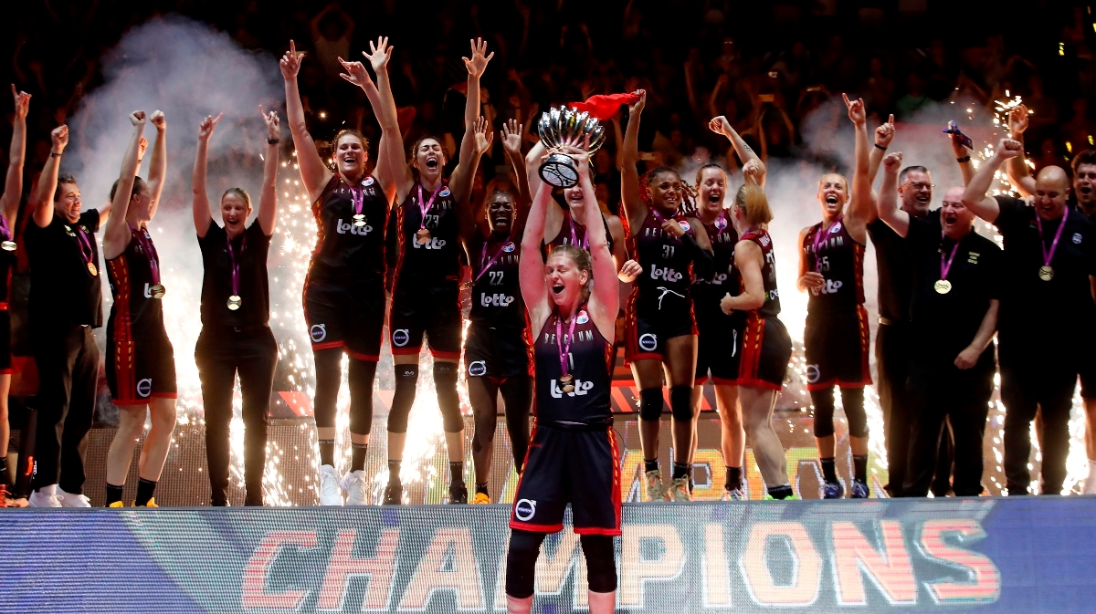 Košarkašice Belgije velikim preokretom došle do prvog europskog zlata u povijesti