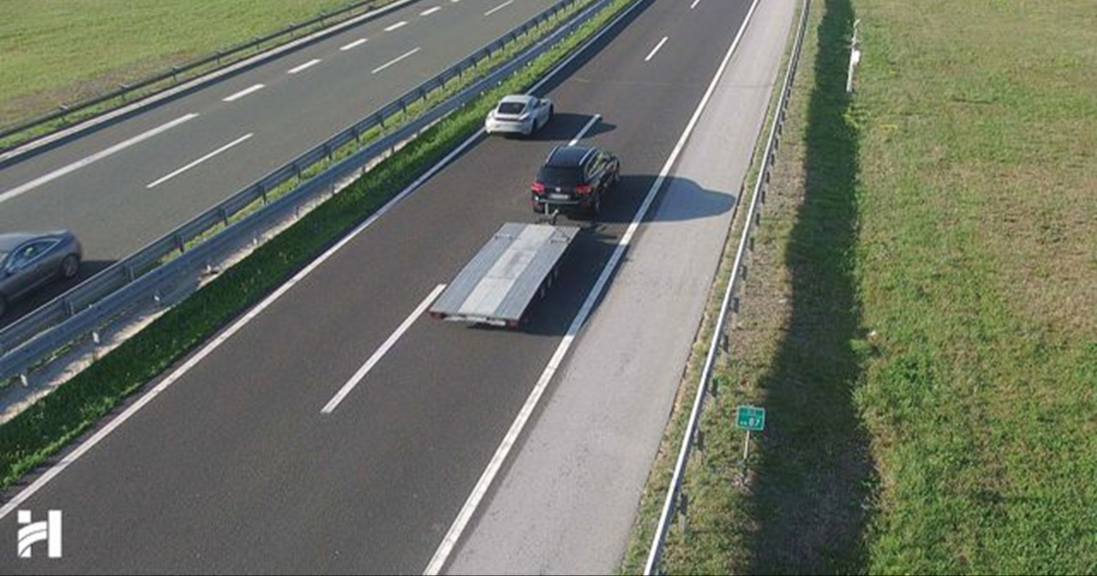 Prometna na A1. Vozi se uz ograničenje
