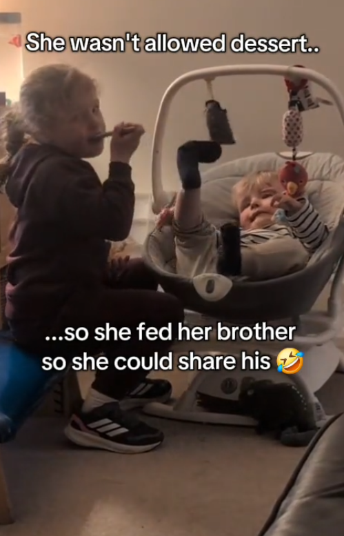 Djevojčica (5) postala viralna zbog trika pomoću kojeg je dobila desert