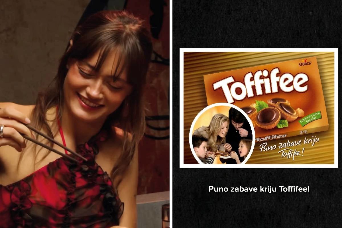 U hrvatskoj reklami s početka 2000-ih glumila zvijezda svjetske hit serije