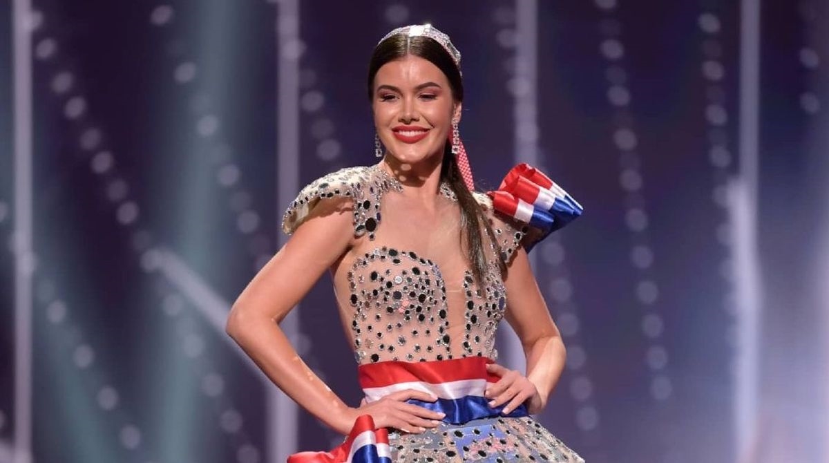 Miss Universe Hrvatske prošetala pistom u neobičnoj haljini s hrvatskim motivima
