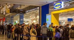 Rusi stvorili ogromne gužve ispred dućana nakon odluke da im se zatvara IKEA