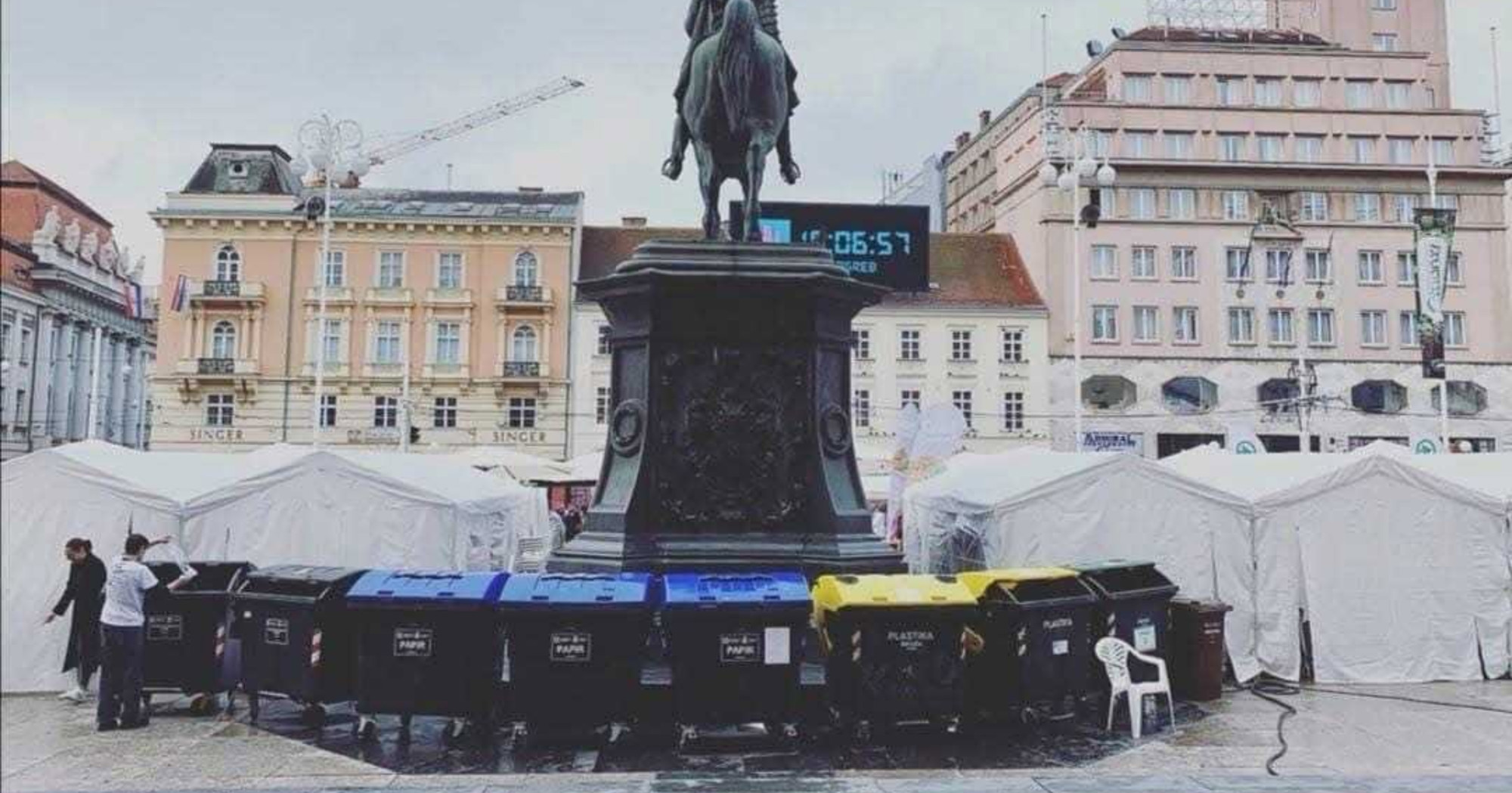 Možemo odgovrio HDZ-u zbog spremnika na Trgu: "Vi ste napravili Kantograd"
