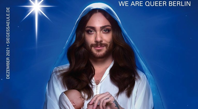 Gej aktivist za naslovnicu pozirao kao Djevica Marija s bradom, internet je bijesan