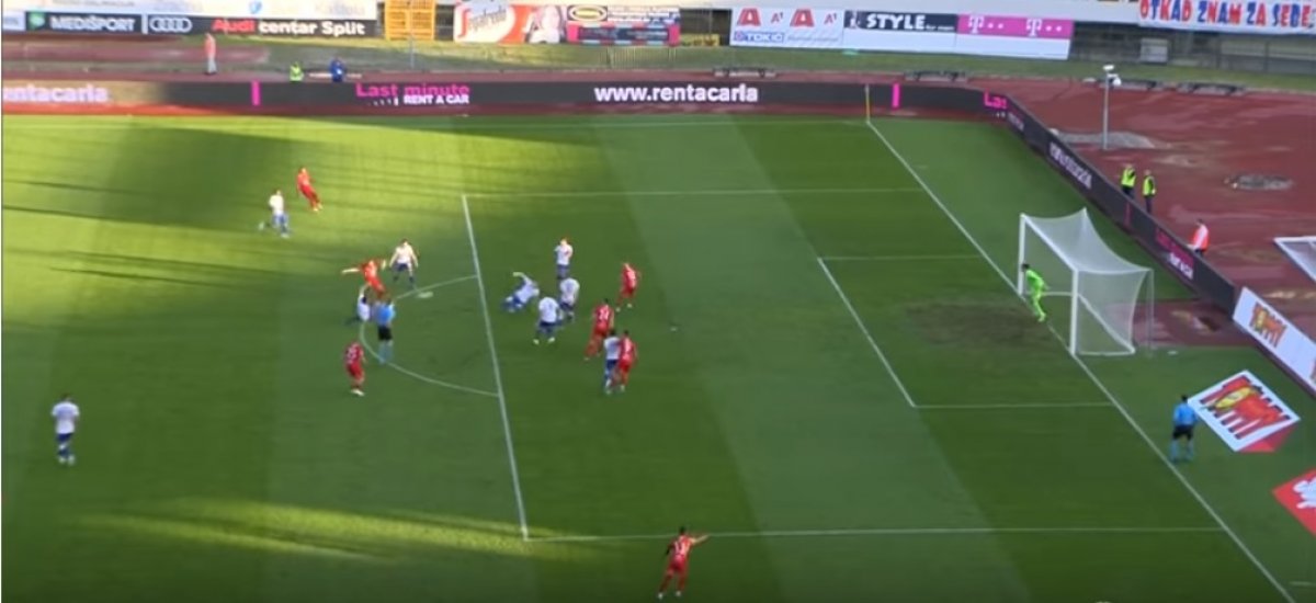 Oko sokolovo: Hajduk teško oštećen kod dva gola i nije mu dosuđen penal