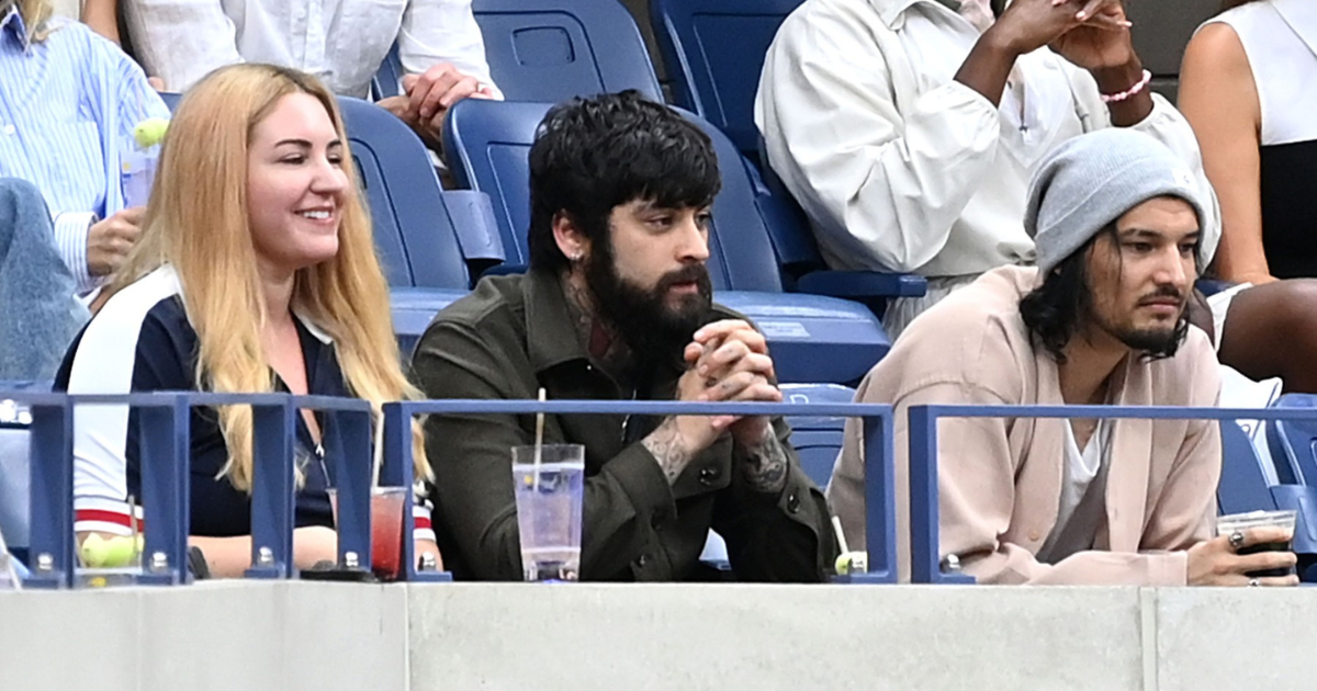 Zayn Malik iznenadio novim izgledom na finalu US Opena, pustio gustu bradu i kosu