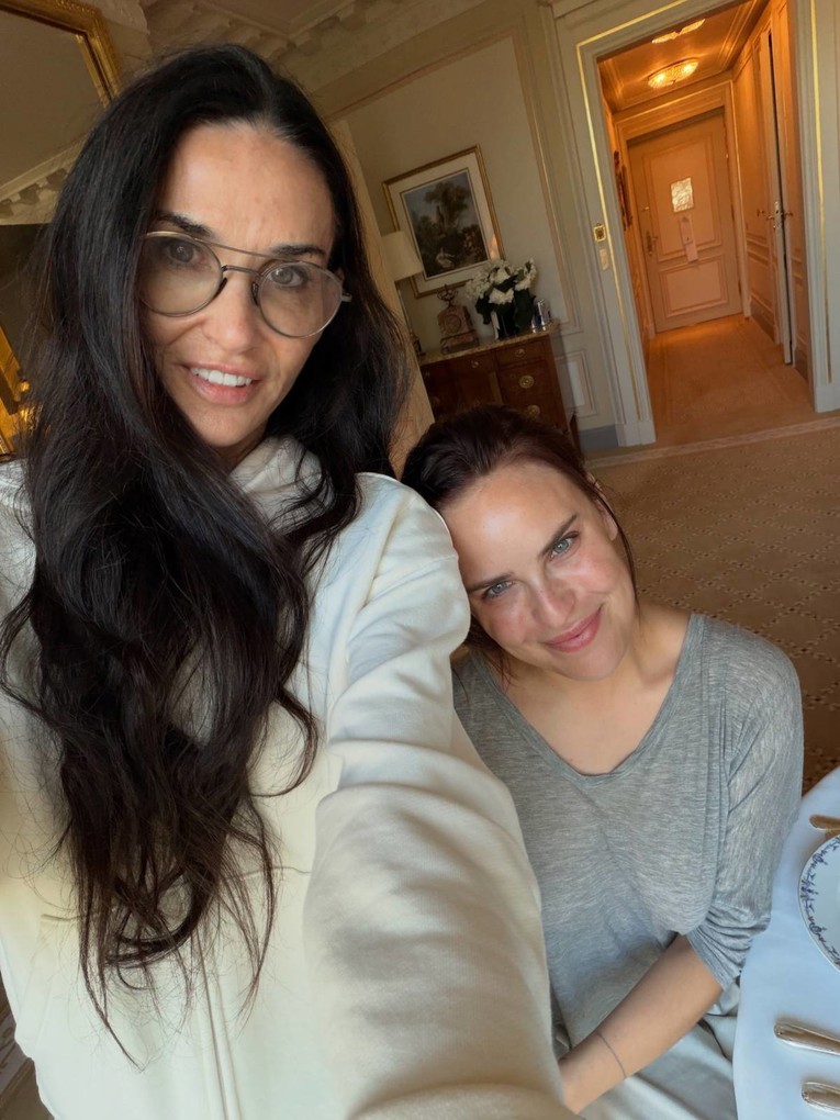 Demi Moore pokazala kako ona i kći izgledaju bez šminke