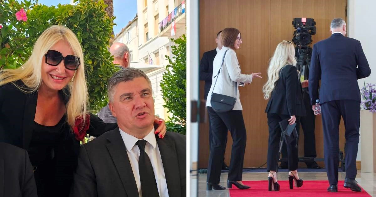 Grofica Jagoda bila na inauguraciji Zorana Milanovića. Pažnju privukla štiklama