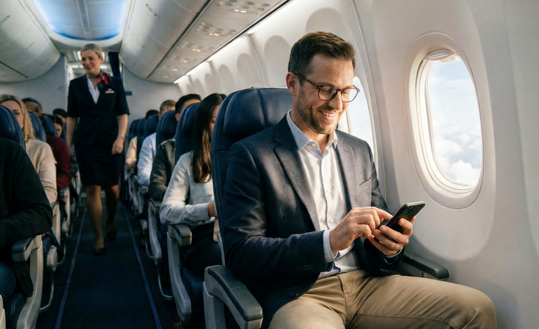 Stjuardesa objasnila zašto je važno da svi putnici uključe zrakoplovni način rada