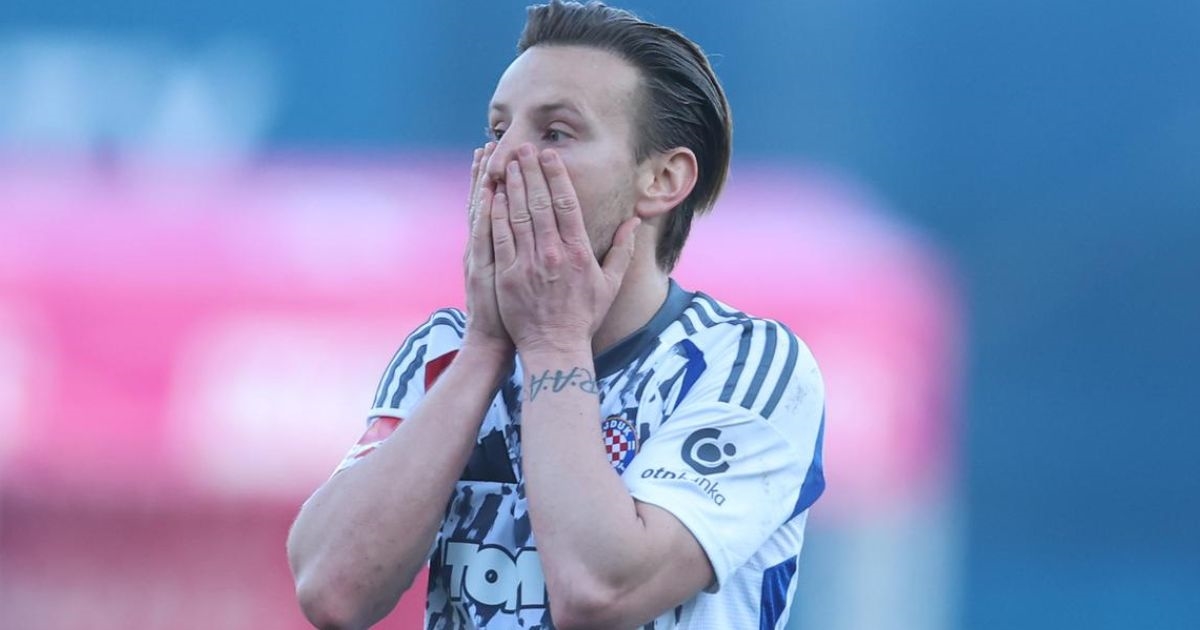 Rakitić je odigrao najgoru utakmicu otkad je u Hajduku. Brojke su mu skandalozne
