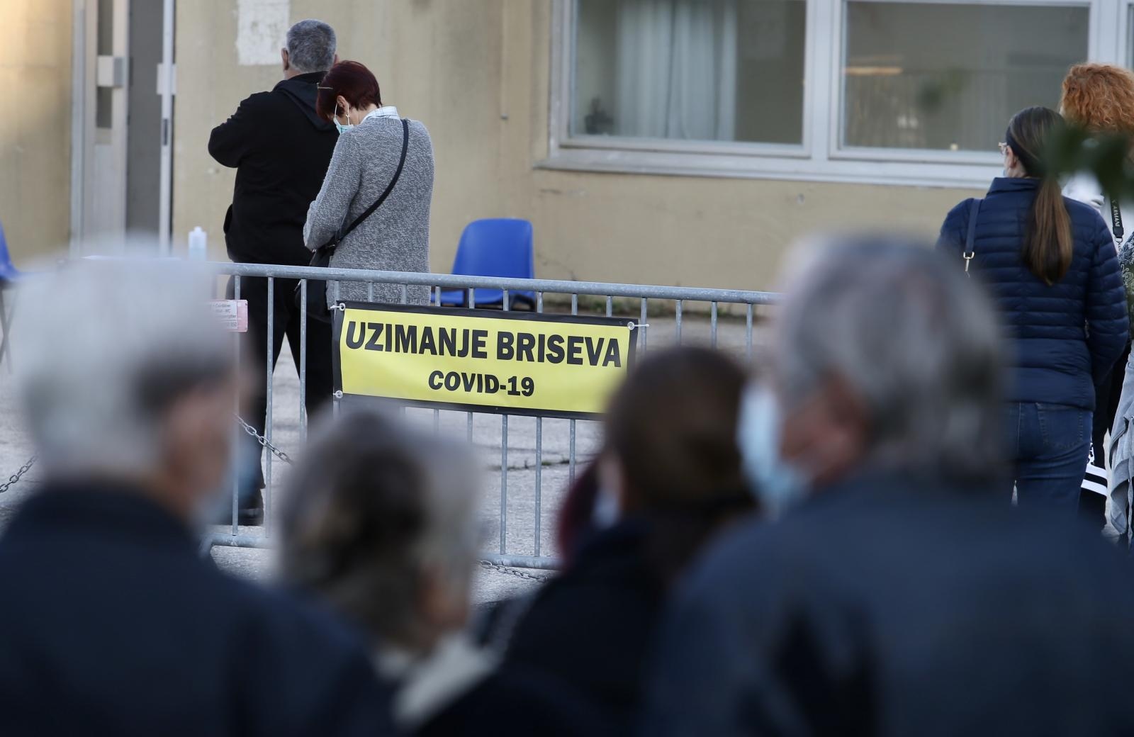 U Splitsko-dalmatinskoj županiji 317 novooboljelih, evo odakle su