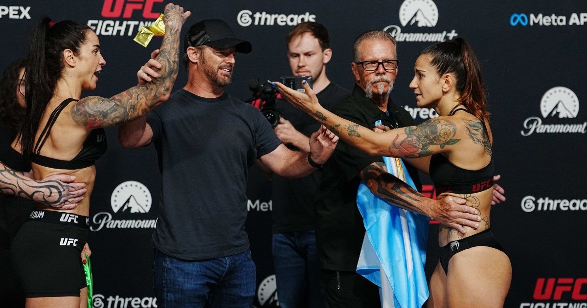 VIDEO Nered na UFC sučeljavanju. Brazilka gađala Argentinku kondomima i novcem