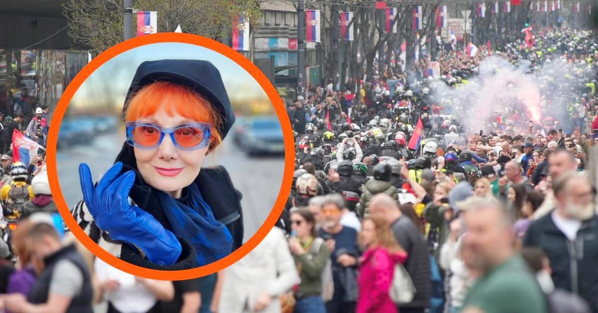 Josipa Lisac podržala srpske studente: "Mladost u borbi i nadi za boljim životom"
