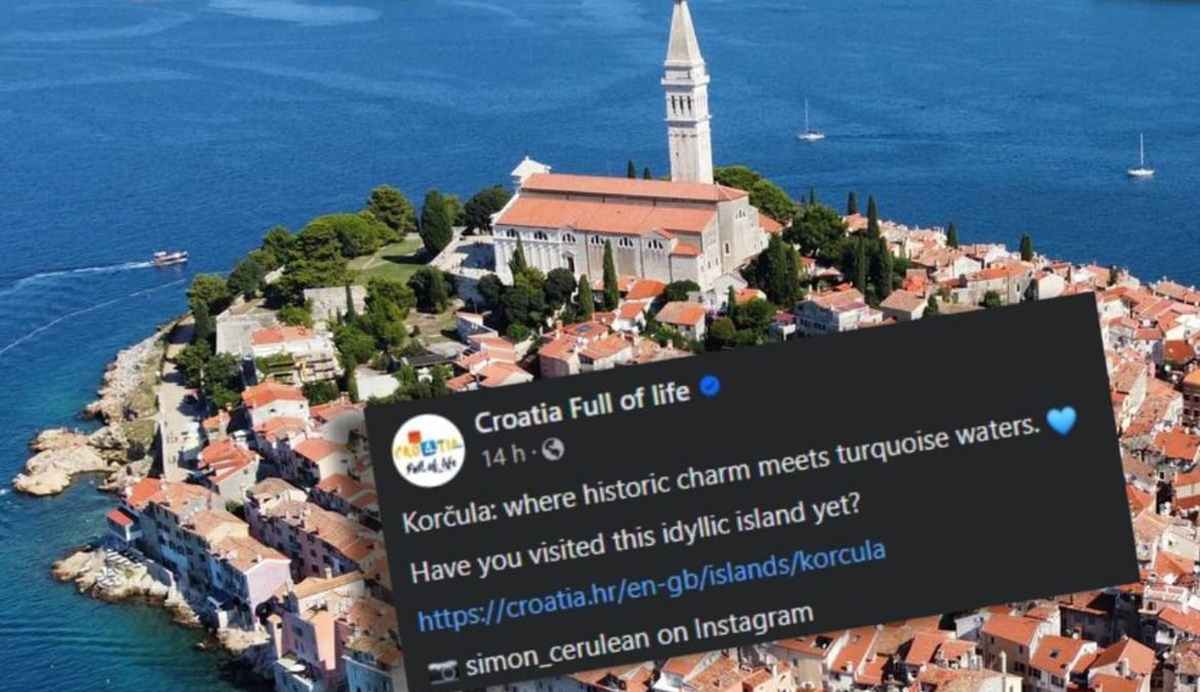 Turistička zajednica fotografijom istarskog grada promovirala Korčulu