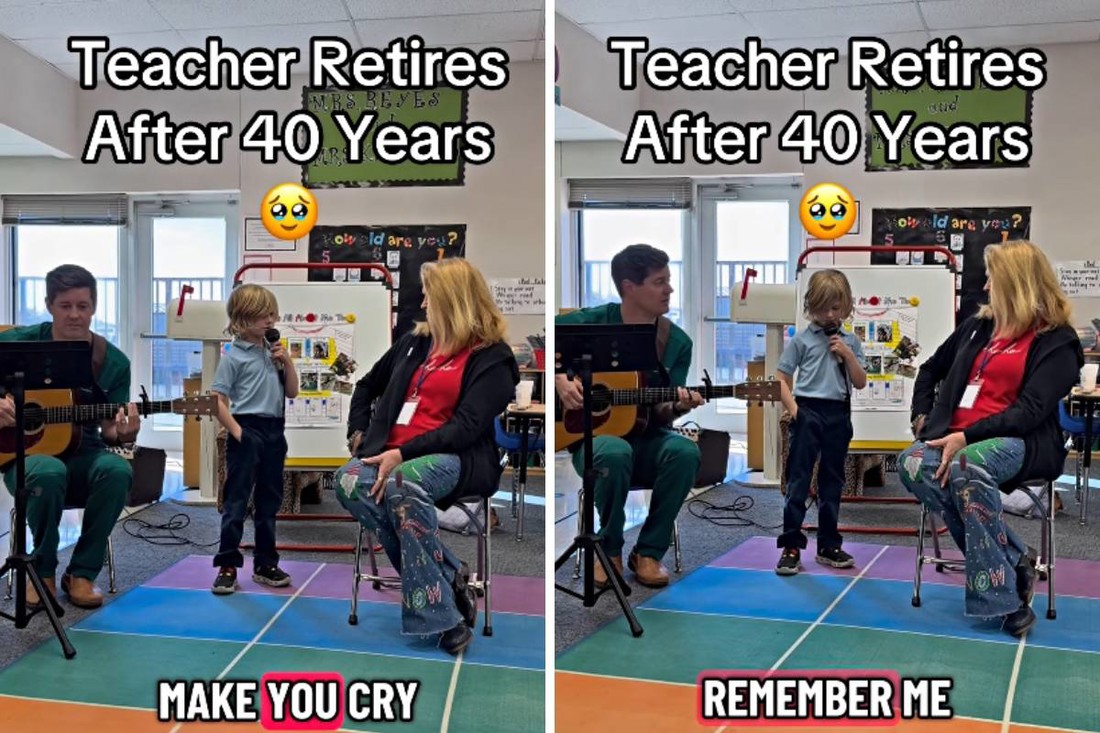 Dječak pjevao "Remember Me" odgojiteljici koja ide u mirovinu nakon 40 godina