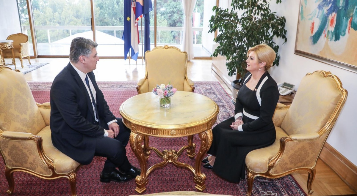 Neugoda: Evo o čemu su Kolinda i Milanović prvo pričali kad su sjeli za stol