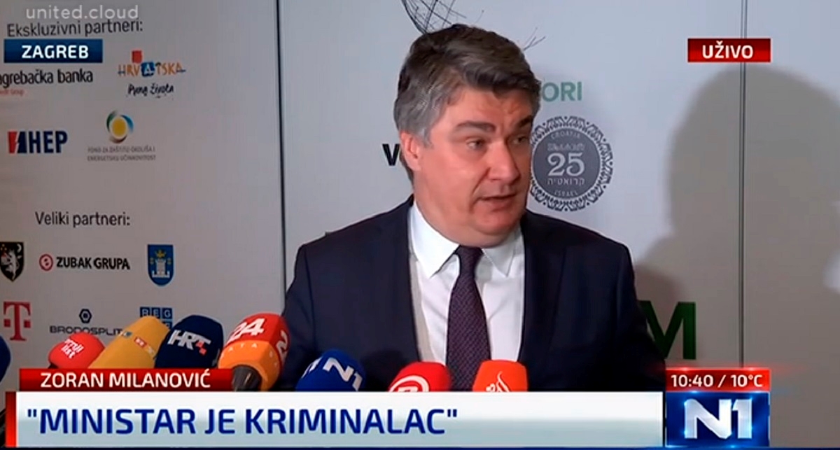 Milanović: Plenković je perfidan i zao, on i njegovi klošari to smišljaju