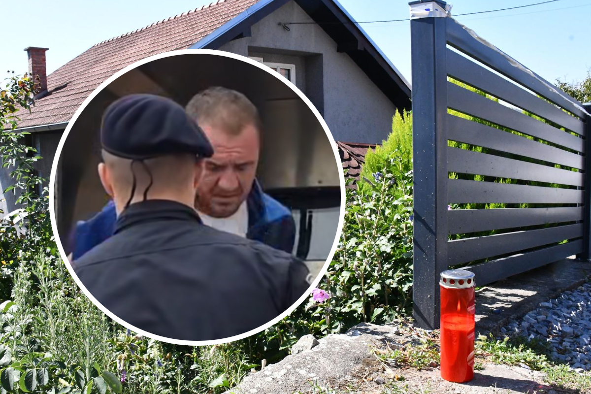 Na fotografiji su osumnjičeni ubojica i kuća u kojoj se dogodio zločin