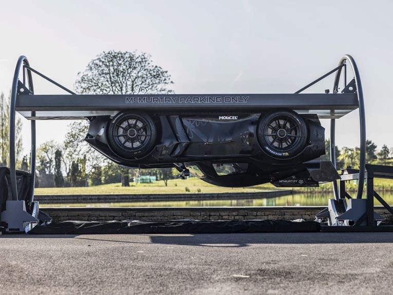 McMurtry Spéirling je automobil s najvećom potisnom silom, vozio doslovno naopačke