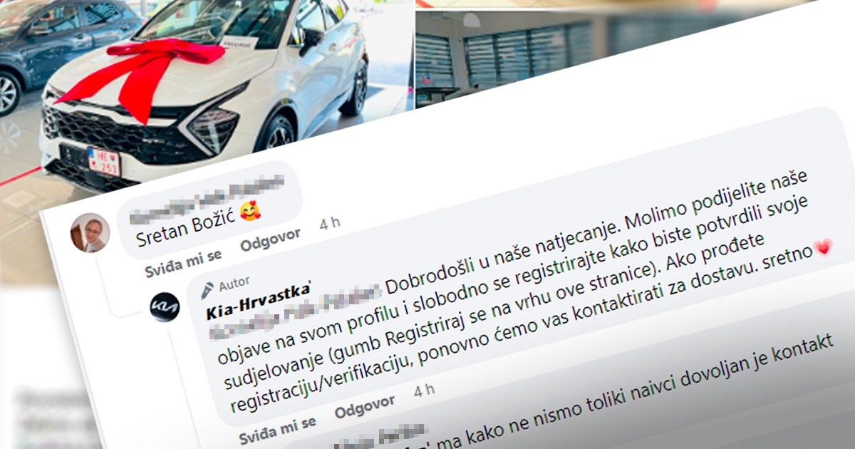 Ljudi masovno pisali "Sretan Božić", mislili da će dobiti auto. Zašto su tako naivni?