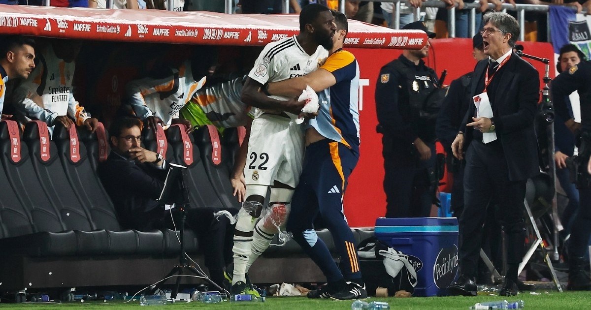 Rudiger o divljanju u finalu Kupa kralja: Gađao sam suca, ali ne ledom