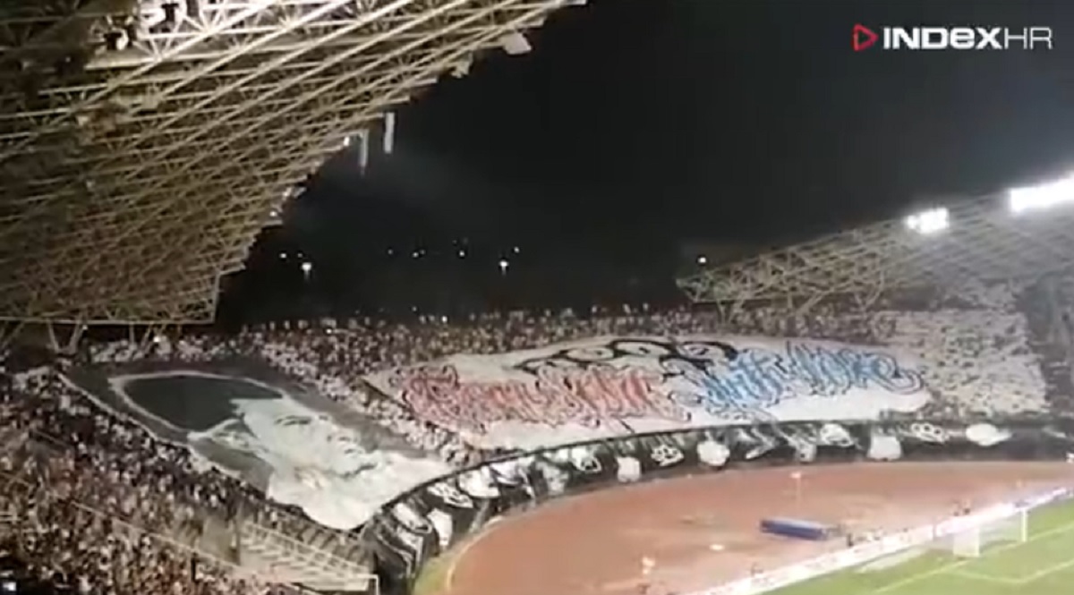 VIDEO Pogledajte koreografiju Torcide na derbiju za pamćenje