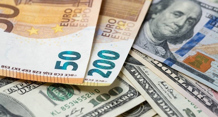 Tečaj eura prema dolaru porastao na najvišu razinu u pet tjedana