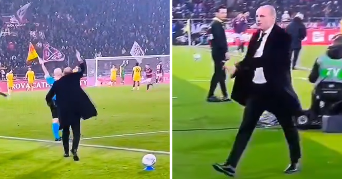 Modrićev suigrač dodavao petom pri 3:0 u 88. minuti. Pogledajte reakciju Allegrija