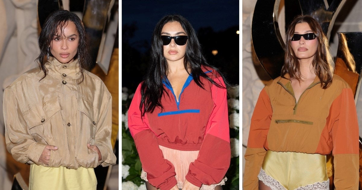 Vjetrovke su hit jeseni: Nose ih Hailey Bieber, Zoë Kravitz i Charli XCX
