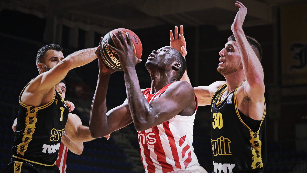 CRVENA ZVEZDA - SPLIT 78:76 Split umalo iznenadio Zvezdu u sjajnoj utakmici