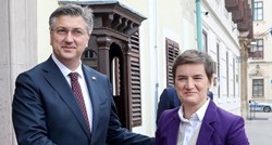 FOTO Ana Brnabić je u Zagrebu, Plenković je primio u vladi