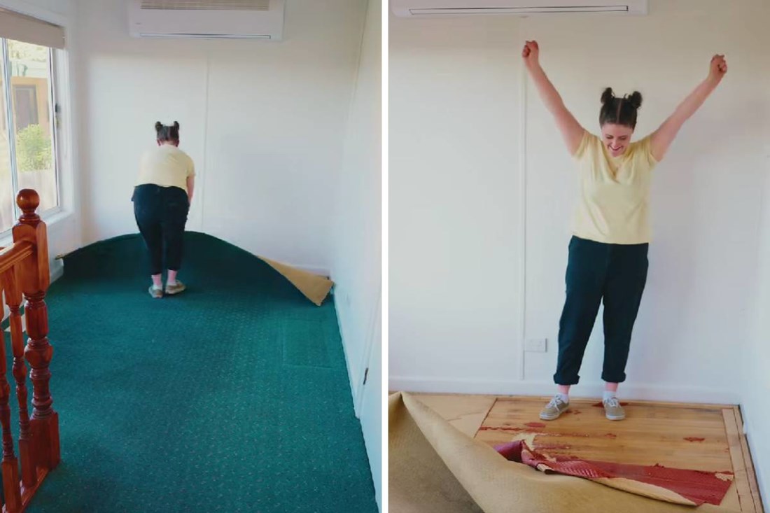 Uklonila je stari tepih pa pokazala što ju je dočekalo ispod, ljudi su oduševljeni