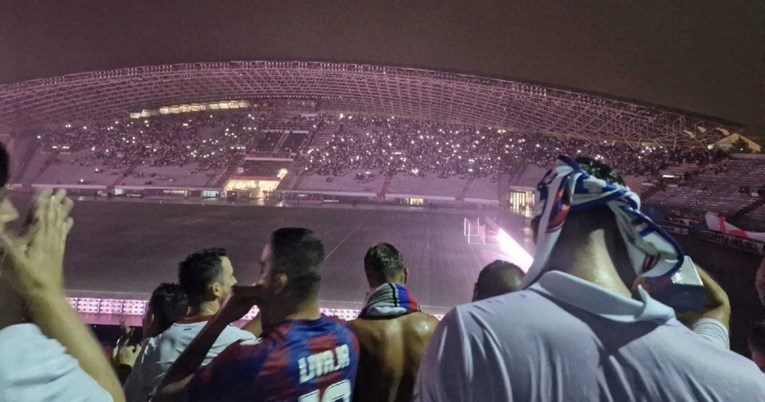 Nestalo struje na Poljudu uoči utakmice Hajduka i Istre