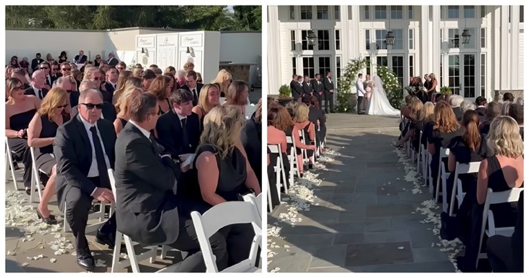 12 mil. pregleda: Mladenka zatražila da gosti na vjenčanju nose crno, snimka je hit 