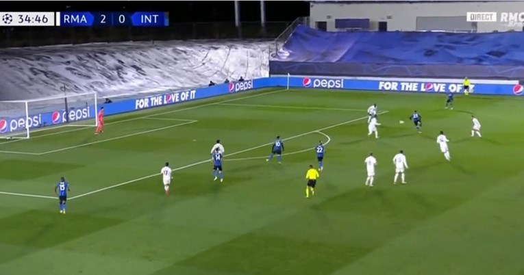 Pogledajte fantastičnu akciju i gol Intera protiv Reala