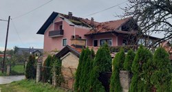 FOTO Olujno nevrijeme u Zagorju: Vjetar oštetio krovove na 30-ak kuća