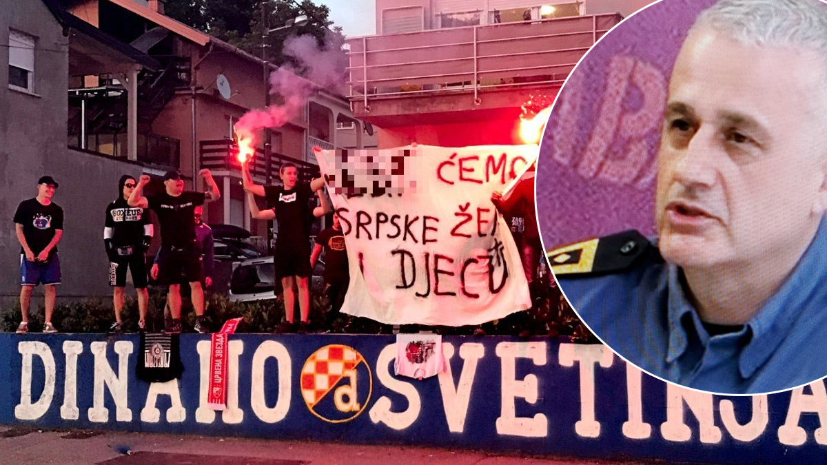 Privedeni s Kustošije imaju od 19 do 22 godine, transparent je izradio 21-godišnjak