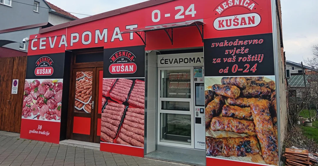 U Karlovcu postoji ćevapomat. Svježi ćevapi dostupni 24 sata dnevno