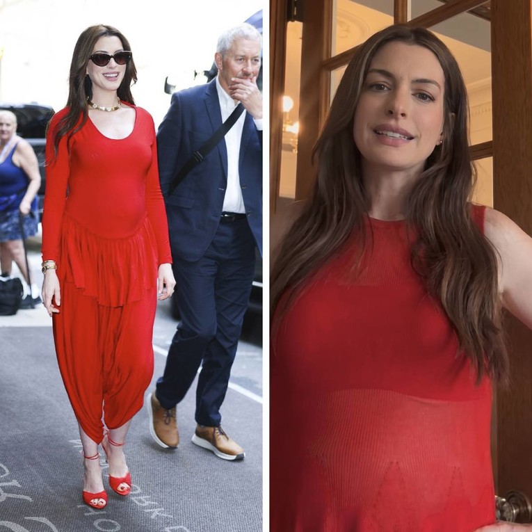 Trudna Anne Hathaway priznala veliki modni gaf pa oduševila fanove